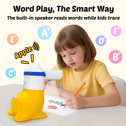 Eye-safe kids tracing projector for ages 4 to 12